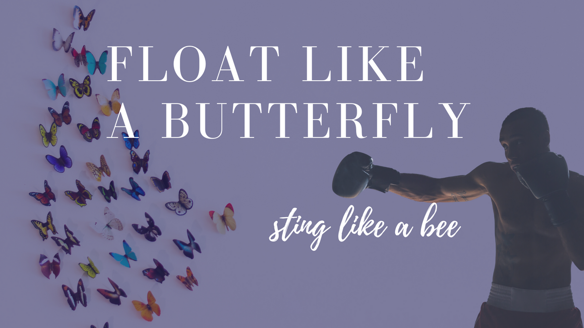 Muhammad Ali Quotes Float Like A Butterfly