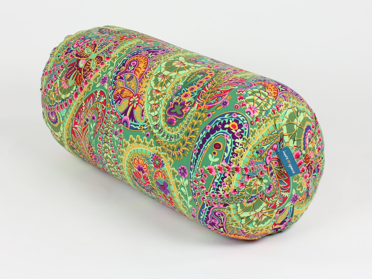 Round yoga sale bolster pillows