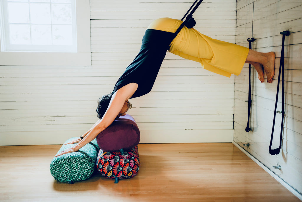 Release tension from the hamstrings to the head