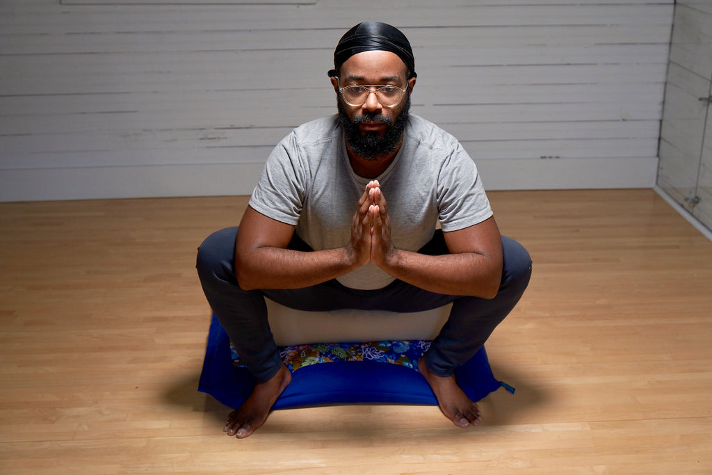 Meet Joe T, demonstrating yoga in every way