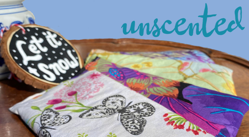 Now in Stock! Unscented Eye Pillows!