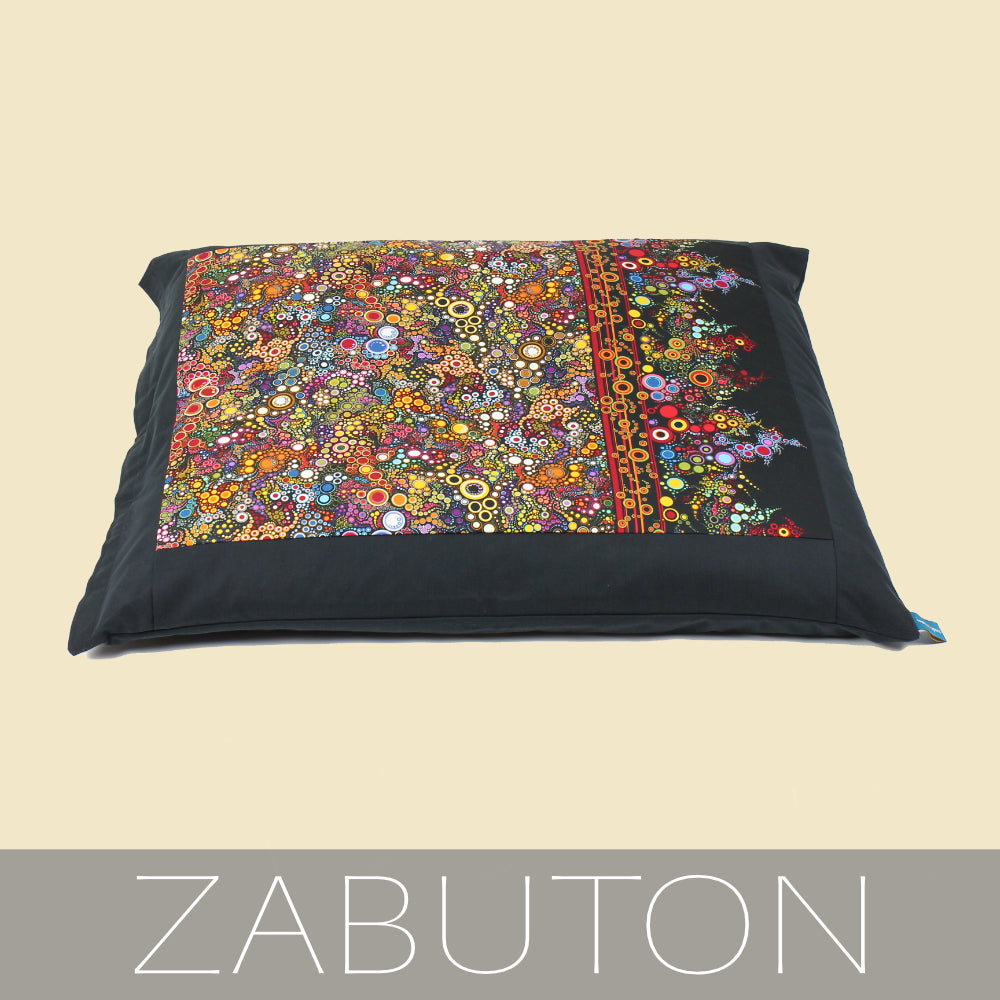 Square Zabuton Meditation Pillow by Inner Space